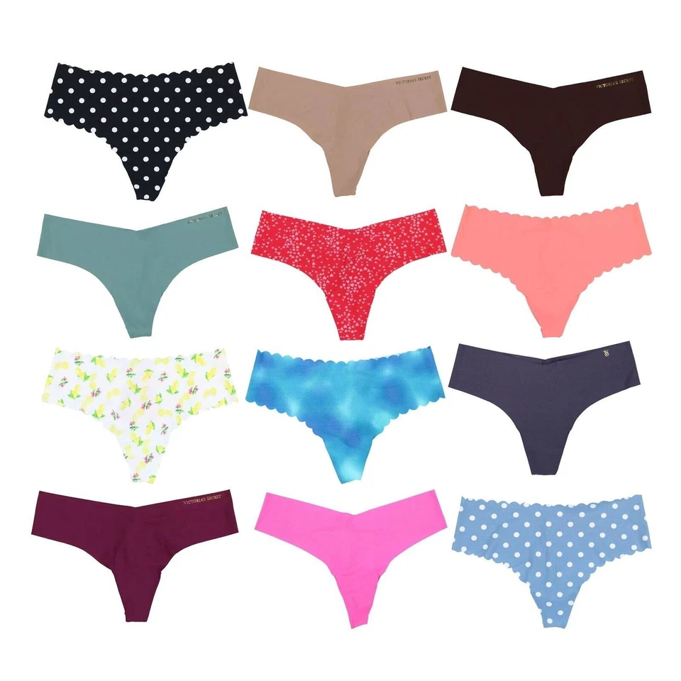Victoria's Secret Panties Thong No Show Sexy Illusions Seamless Underwear Panty - Image 1 of 1