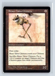 (3x) BRASS-TALON CHIMERA – MTG Magic the Gathering Card – Visions – Uncommon - Picture 1 of 6