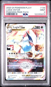 Lugia Vstar #139 PSA 9 2023-24 Pokemon Play! Pokemon Prize Pack - Picture 1 of 2