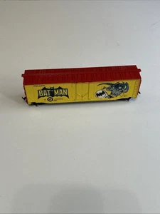Vintage DC Comics BATMAN Tyco HO Scale Freight Train 1977 ! Rare Find - Picture 1 of 8