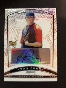 Ryan Perry 2009 Bowman Sterling RC Auto #BS-RP Detroit Tigers - Bild 1 von 2
