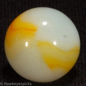 Peltier Rainbo Vintage Marble 5/8" Mint- Hawkeyespicks - Picture 1 of 6