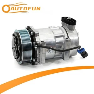 A/C Compressor Assembly with Clutch UAC CO 4759C For Kenworth Peterbilt - Picture 1 of 8