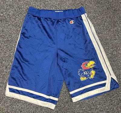 Vintage University of Kansas Basketball Shorts Jayhawks Champion shorts Small - Image 1 of 4