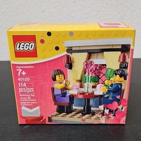 LEGO Valentine's Day Dinner 40120 114pcs Seasonal Complete Set Ages 7+