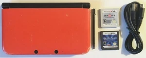 Nintendo 3DS XL Orange x Black Handheld System Console - Fully Tested - US Ver. - Picture 1 of 10