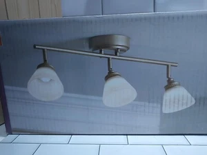 allen + roth Dallas 3 Light 23.25 in. New Soft Gold Dimmable LED Fixed Track Bar - Picture 1 of 6
