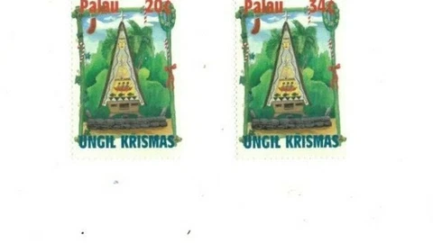 Palau - 2001 - XMAS - Set of Two - MNH Cover