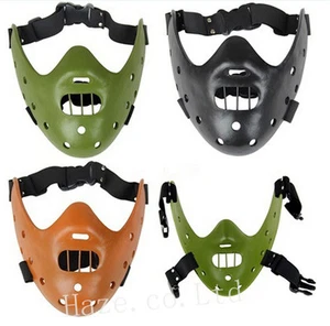 Halloween Schweigen der Lämmer Hannibal Lecter Mask Cosplay Kostüm - Picture 1 of 12