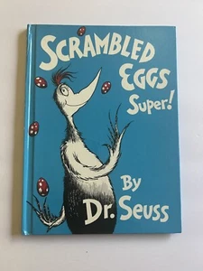 Dr Seuss - Scrambled Eggs Super Vintage Hardcover Book Out Of Print - FREE SHIP! - Picture 1 of 14