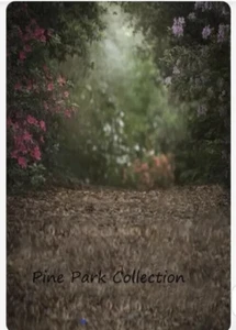 Kate Pink Floral Garden Backdrop for Photography Designed by Pine Park - Picture 1 of 5