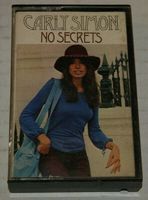 Carly Simon No Secrets 1972 1st US issue cassette Vg+  - Image 1 of 4