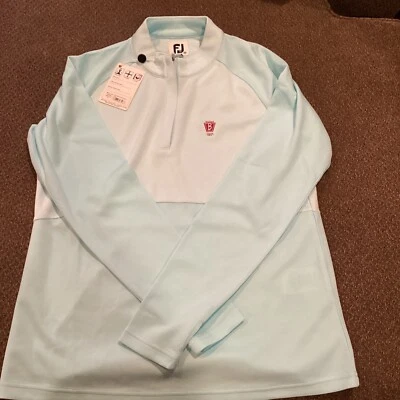 Bala Golf Club Footjoy Half Zip Mid layer Womens M New $100 Tag - Image 1 of 4
