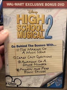 High School Musical 2 Walmart Exclusive Bonus DVD - Picture 1 of 1