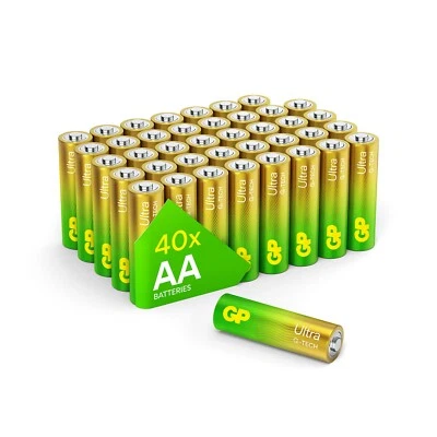 GP BATTERY Batterie GP Ultra AAA e AAA 10 volte più durature confezioni multiple misure