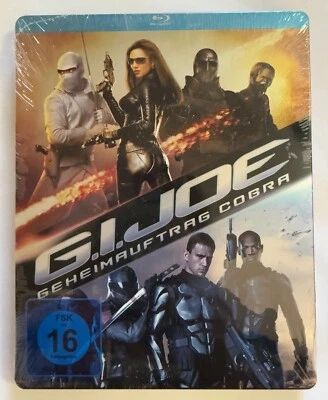 G.I. Joe Rise of the Cobra Steelbook German Import Region B (small dent on edge) - Image 1 of 3