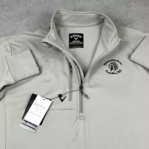 Callaway Golf Half Zip Pullover Men's Large Weather Series Thermal Lightweight - Picture 1 of 8
