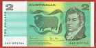 AUSTRALIE ND (1983) 2,00 $ CHOIX #43d CU & 3 AUTRES 2,00 $ (1976-85) PRIX DU LOT VF-AU