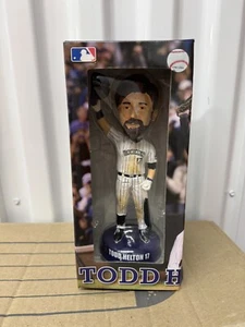 Todd Helton Forever Collectibles HOF Retirement Bobblehead Colorado Rockies NEW - Picture 1 of 4