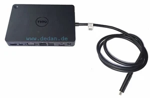 Station d'accueil Dell WD15 - K17A USB-C avec alimentation 130W adaptateur mDP vers DP - Photo 1/5