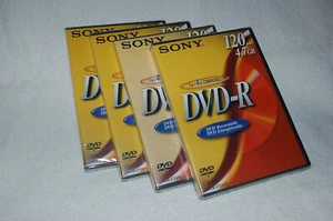 Sony DVD-R 4,7GB 120min. 1-4x, 4 Stück - Bild 1 von 2