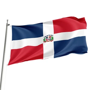BANDERA EVENTO REPÚBLICA DOMINICANA 3' X 5' (150cm x 90cm) - Imagen 1 de 1