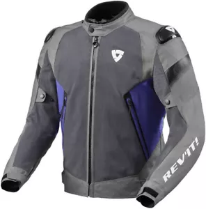 Motorcycle Jacket Revit Control Air H2O Grey Blue Size M Jacket - Picture 1 of 3