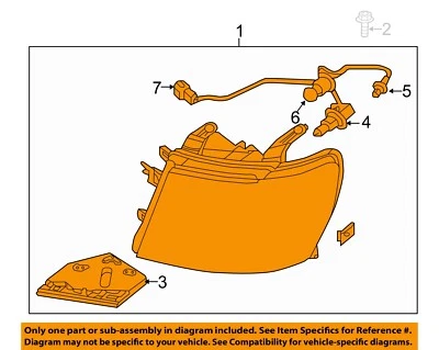 Faro Nissan OEM 12-14 NV3500 260101PA0A Foto 1 de 2