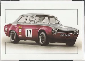 BROADSPEED FORD ESCORT 1300 NUEVO ARTE IMPRESIÓN REGALO CUMPLEAÑOS TARJETA DE NAVIDAD - Imagen 1 de 2
