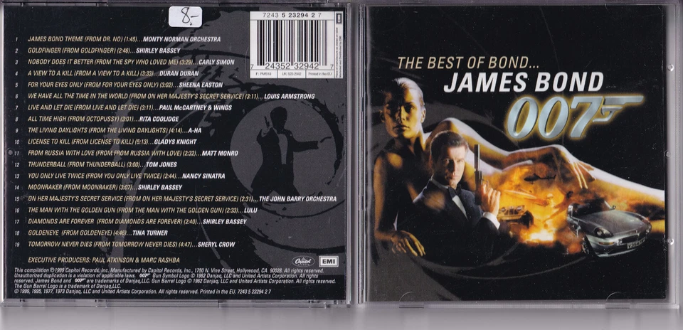 V.A. -  The Best Of Bond ...James Bond (Paul McCartney) CD Soundtrack OST nm - Bild 1 von 1
