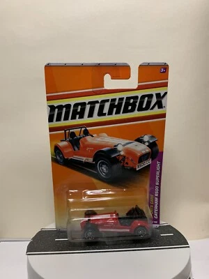 Matchbox MBX Sports Cars Caterham R500 Superlight Red w/White Stripes NIP VHTF - Image 1 of 4