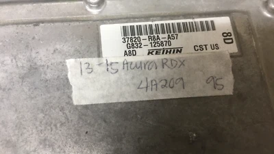 37820-R8A-A57 Acura RDX 2013-2015 ecm ecu computer - Image 1 of 4
