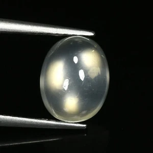 2.26 Ct Dazzling Perfect Oval 8.7 x 6.9 MM 100% Natural Green India MOON STONE ! - Picture 1 of 5