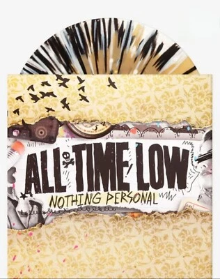 All Time Low Nothing Personal LP Excl Ltd Ed. Gold in Clear w/Splatter Vinyl New - Image 1 of 4