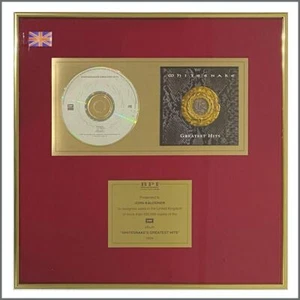 Whitesnake 1994 Greatest Hits EMI Records/BPI Gold Record Award (UK) - Bild 1 von 1