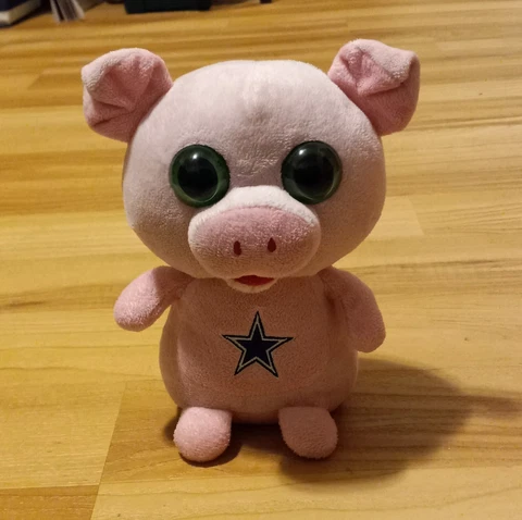 Forever Collectibles Dallas Cowboys 9" Plush Pig Cover