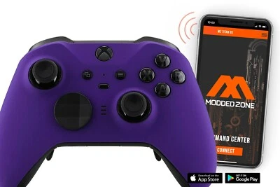 Soft Purple XBOX ONE ELITE 2 Series SMART Custom Modded Controller. Mods for FPS - Image 1 of 4