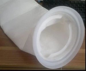 Aquarium Sump PP Filter Sock 6"x20" Sump Felt Plastic Ring 0.1-200μm Select mesh - Picture 1 of 2