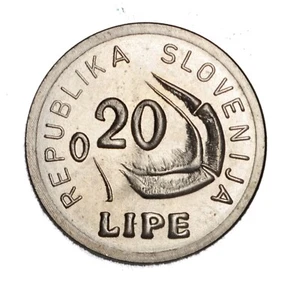 SLOVENIA 0,20 Lipe 1991 (Tn8) Prova Pattern - Picture 1 of 2