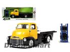 Jada 1:24 Just Trucks with extra Wheels 1952 Chevy Coe Flatbed Yellow 33848 New