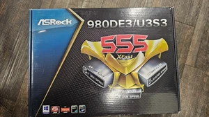 ASRock 980DE3/U3S3 Motherboard Brand New Factory Sealed - Picture 1 of 3