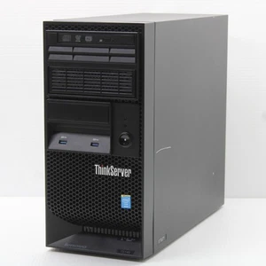 Lenovo ThinkServer TS140 Tower PC Intel Xeon E3 1226 V3 12GB RAM 240GB SSD USB 3 - Picture 1 of 13
