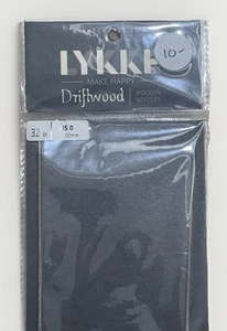 Lykke Driftwood Circular Knitting Needles US 0 / 32" – Wood Tips for Lace & Sock - Picture 1 of 4