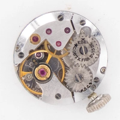 Reloj Pulsera Vintage Calibre Ebel 67X / ETA 2412 21-Joyas Movimiento, Mantiene el Tiempo Foto 1 de 4