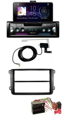 Pioneer DAB Bluetooth MP3 USB Autoradio für VW Golf V VI Touran Passat 3C Caddy - Bild 1 von 4