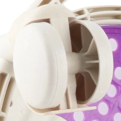 Runder Hocker Wasserdichter Spinner Atmungsaktive Flaschenzugbank Lila - Bild 1 von 4