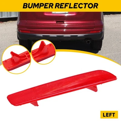 Estuche de luz de parachoques reflector trasero izquierdo del lado del conductor adecuado para Honda CR-V 2010 2011 Foto 1 de 4