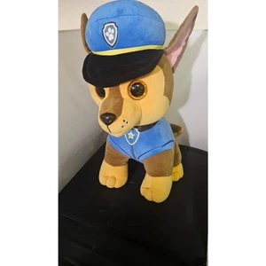 PAW PATROL CHASE TY Beanie Boos peluche cane grande 16" 111 - Foto 1 di 4