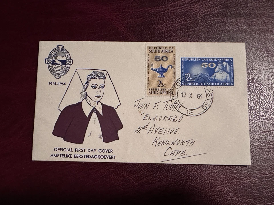 South Africa FDC 1964 Nursing Association - Image 1 of 2