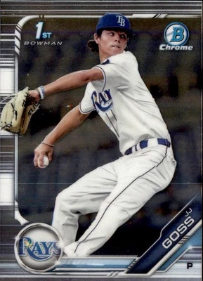 2019 BOWMAN DRAFT - CHROME 1ST JJ GOSS #BDC-61 (RC) - Image 1 of 2